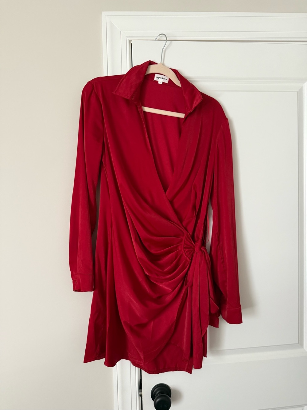 Superdown Side Tie Mini Dress